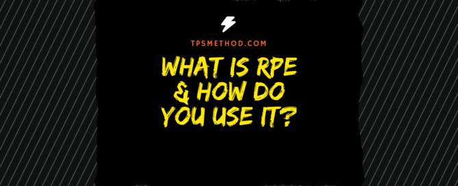 rpe, percentage, rate of perceived exertion, tpsmethod